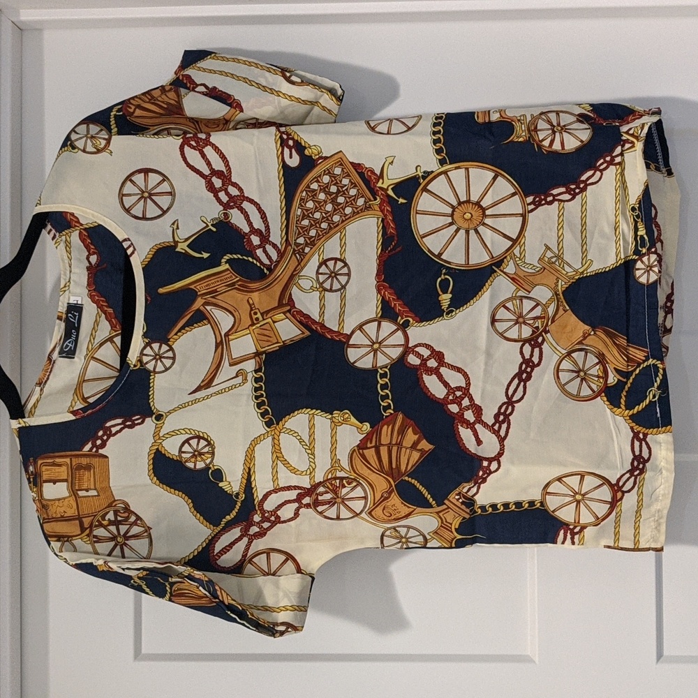 Duo Li Woman's Size L Blouse